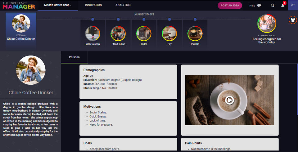 The Experience Manager Screenshot 1