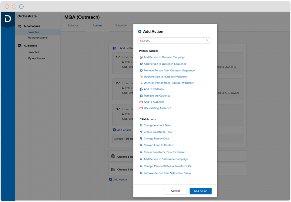 Demandbase Orchestration Screenshot 4