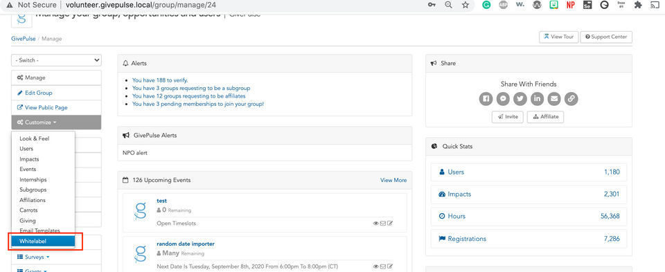 GivePulse Screenshot 3