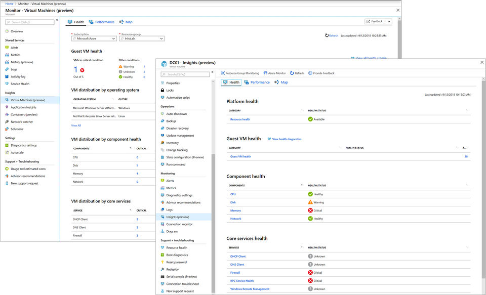 Azure Monitor Screenshot 3
