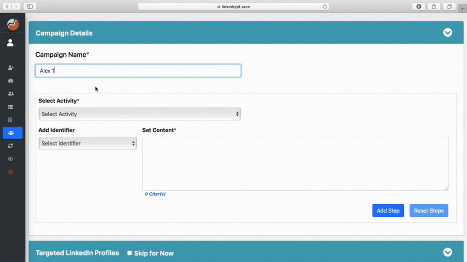 Linkedojet Screenshot 2