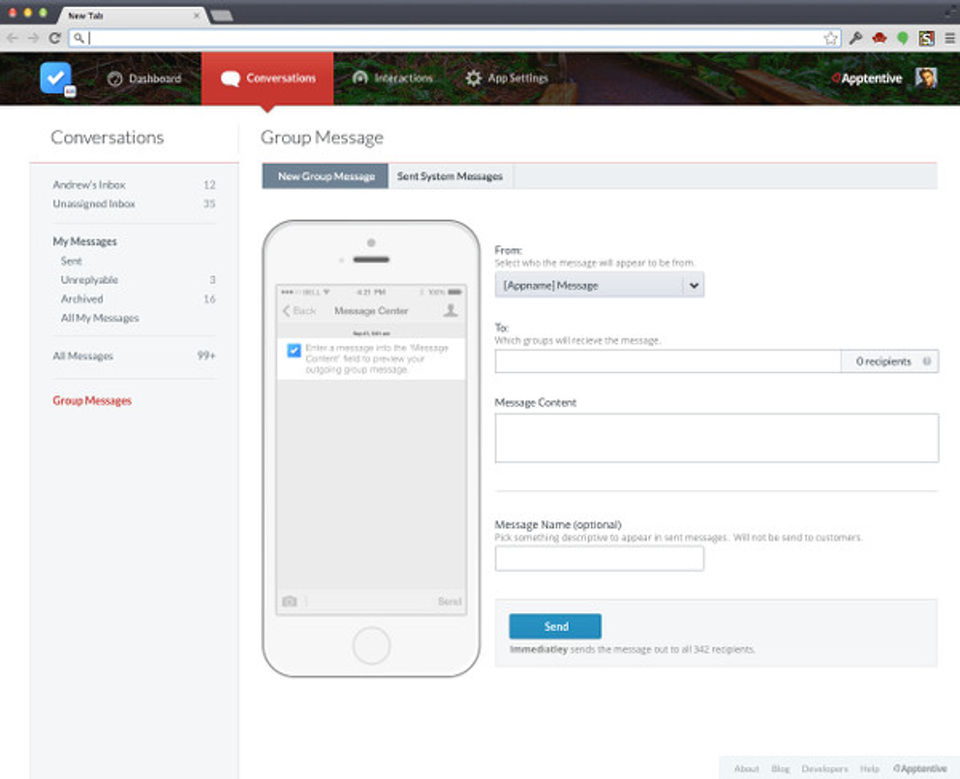 Apptentive Screenshot 3