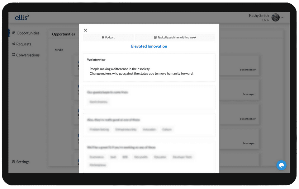 EllisX Screenshot 2