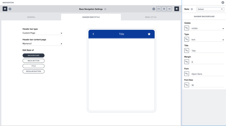 AppGyver Screenshot 3