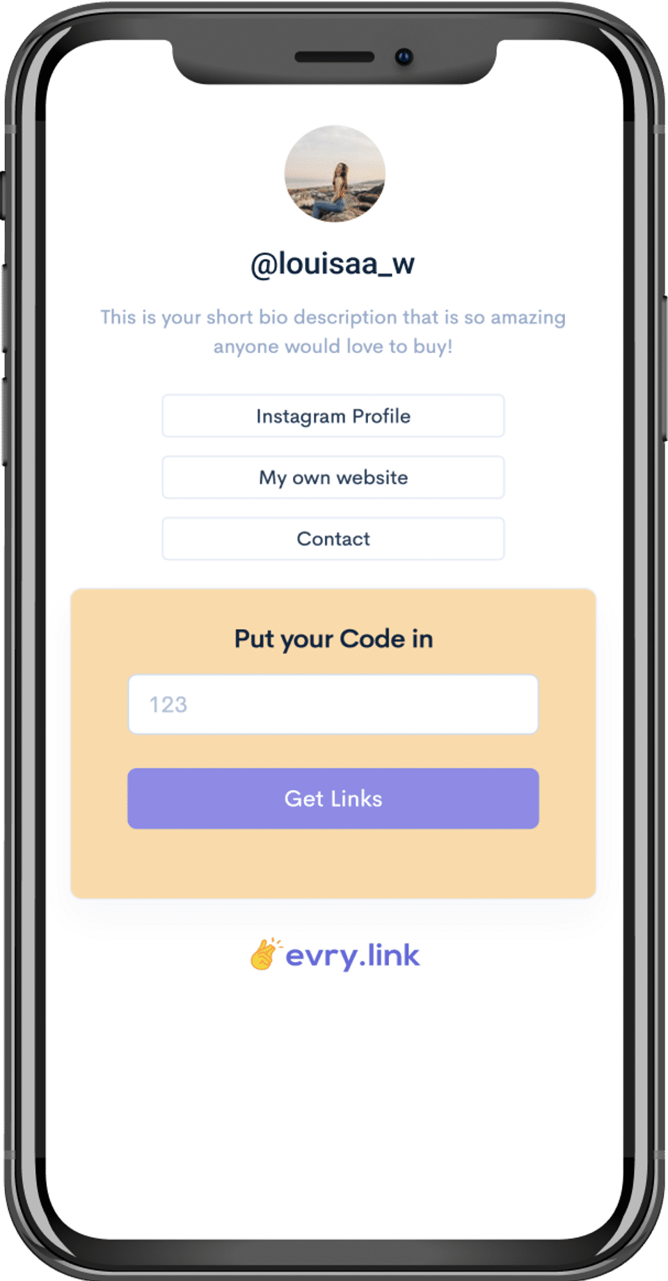 evry.link Screenshot 1