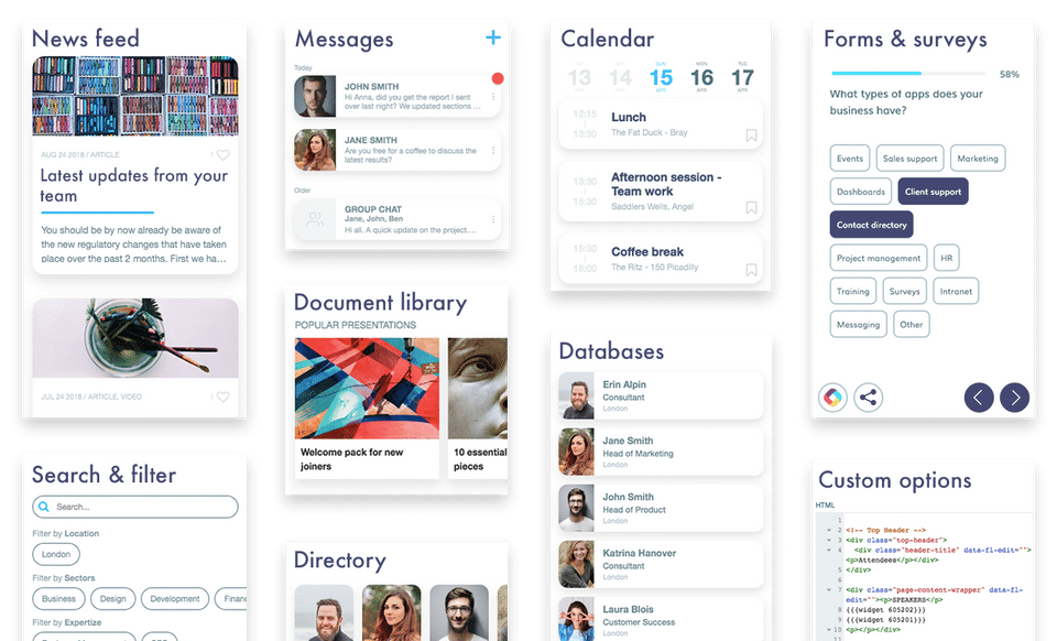 Fliplet Screenshot 1