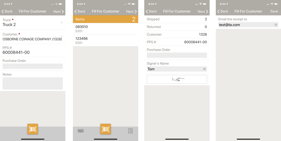 TrackAbout Screenshot 1
