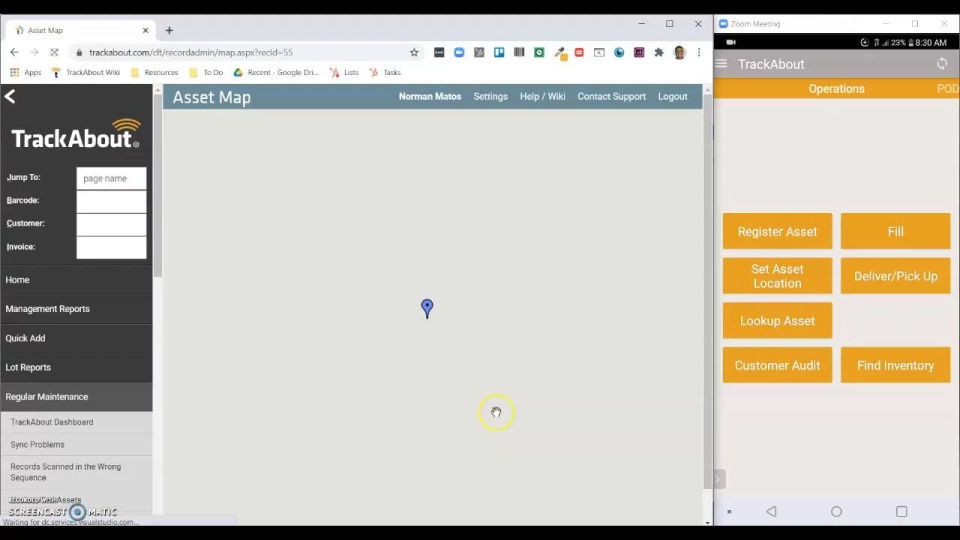 TrackAbout Screenshot 2