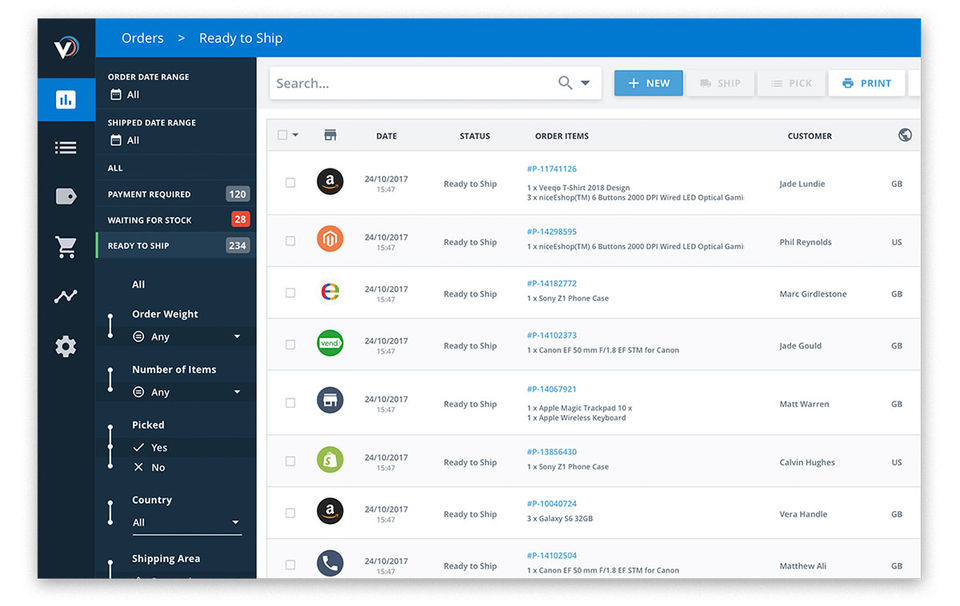 Veeqo Screenshot 4