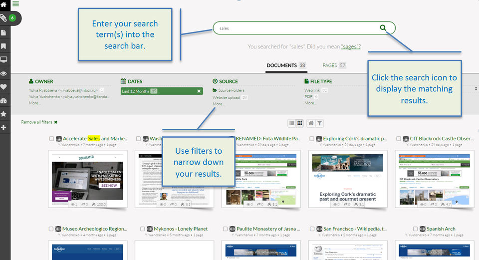 Docurated Screenshot 1