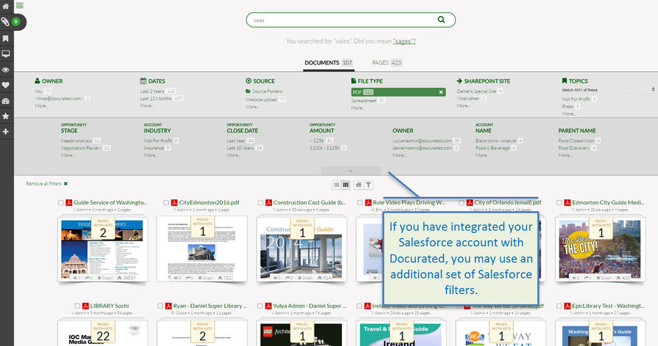 Docurated Screenshot 2