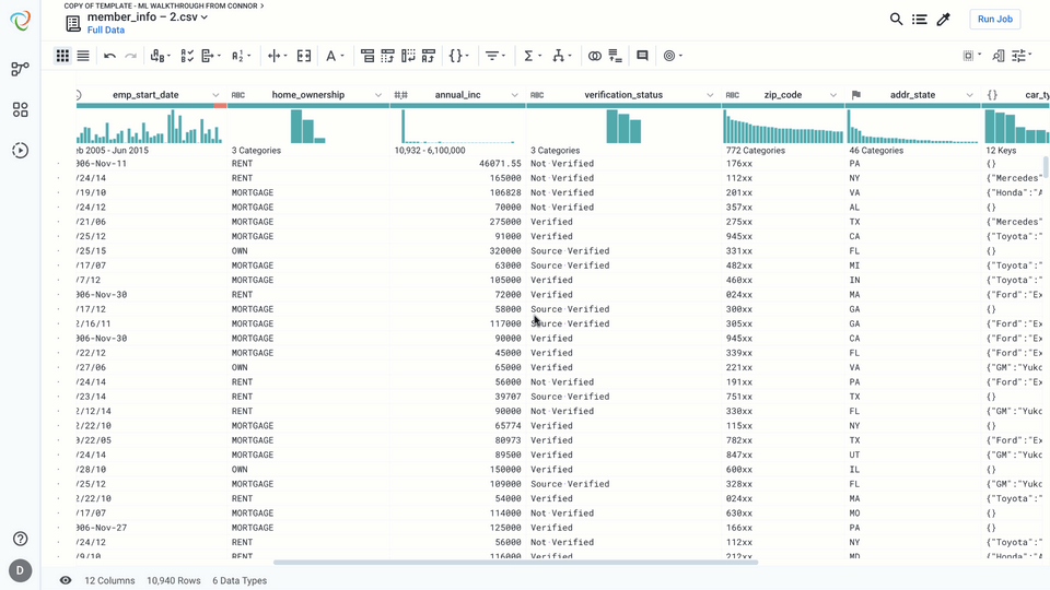 Trifacta Screenshot 1