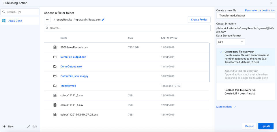 Trifacta Screenshot 4