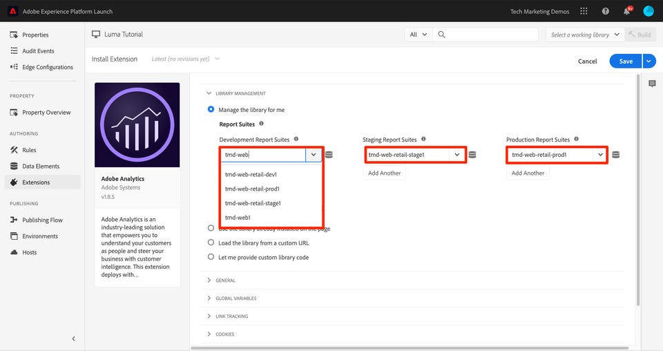 Adobe Analytics Screenshot 1