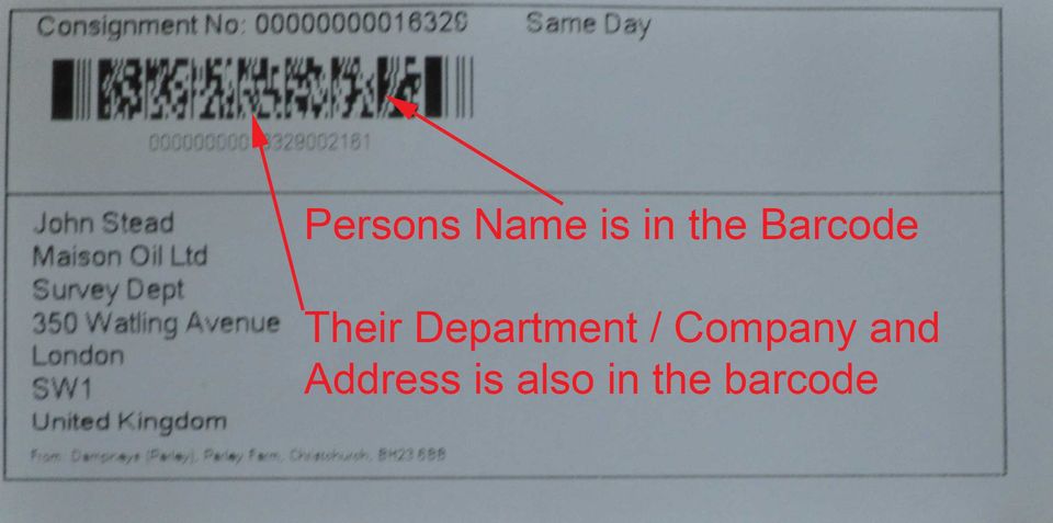 DeliveryPoD Mailroom Screenshot 1