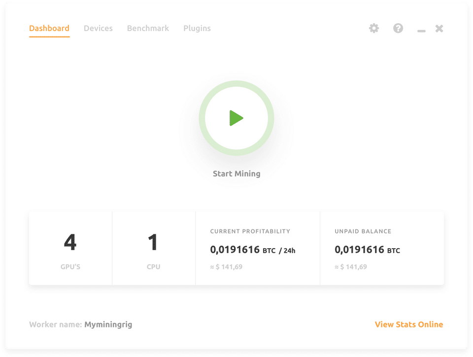 NiceHash Screenshot 1
