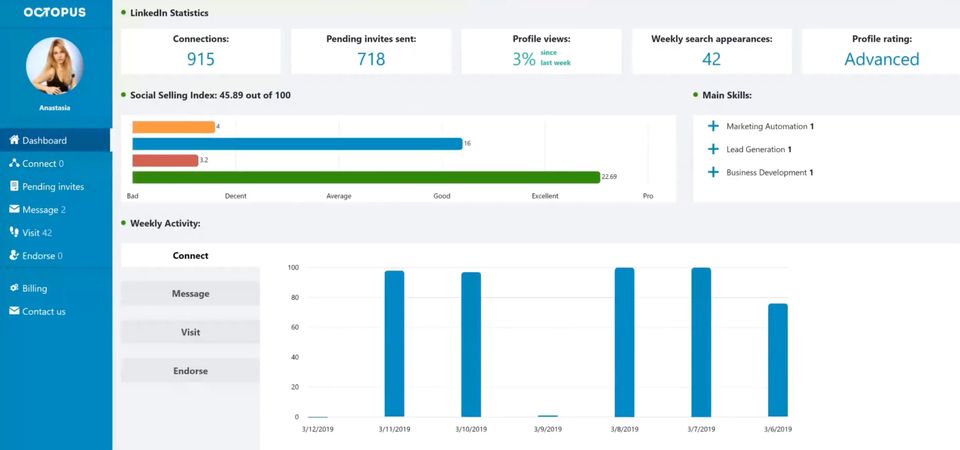 Octopus CRM Screenshot 1