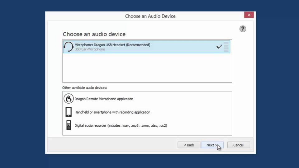 Dragon Speech Recognition Software Screenshot 1