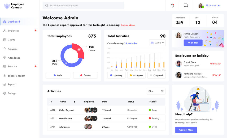 Employee Connect Screenshot 1