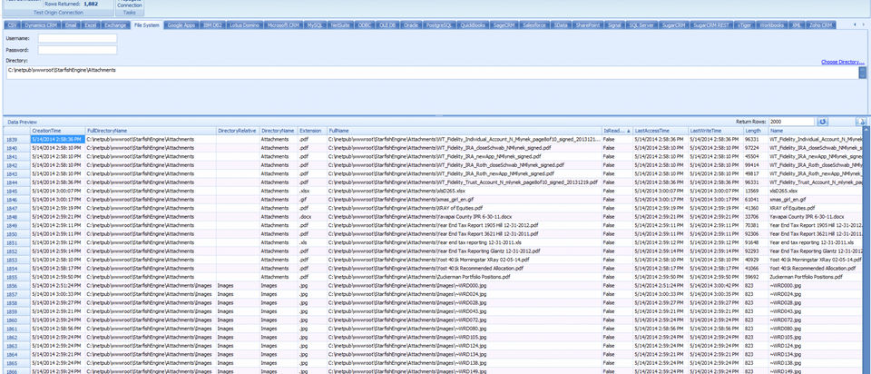 StarfishETL Screenshot 2