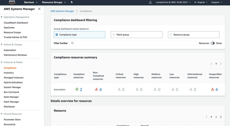 AWS Systems Manager Screenshot 2