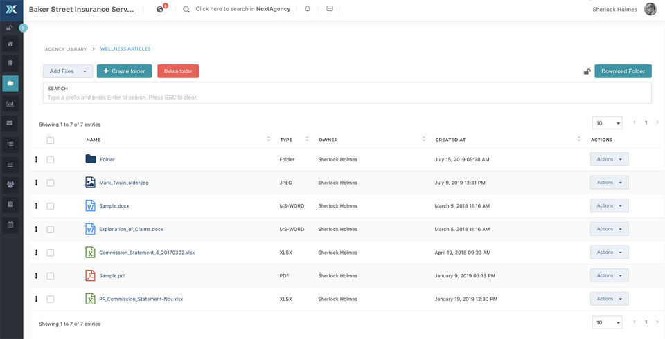 NextAgency Screenshot 1