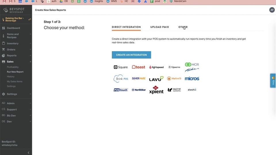 BevSpot Screenshot 2