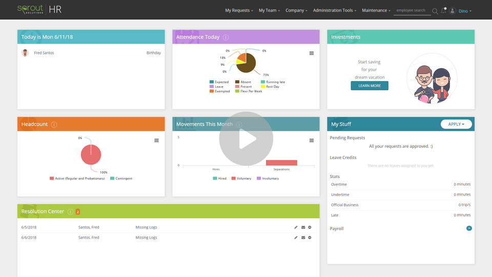 Sprout Solutions HR Screenshot 1