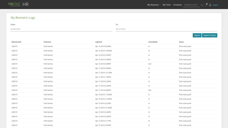 Sprout Solutions HR Screenshot 2