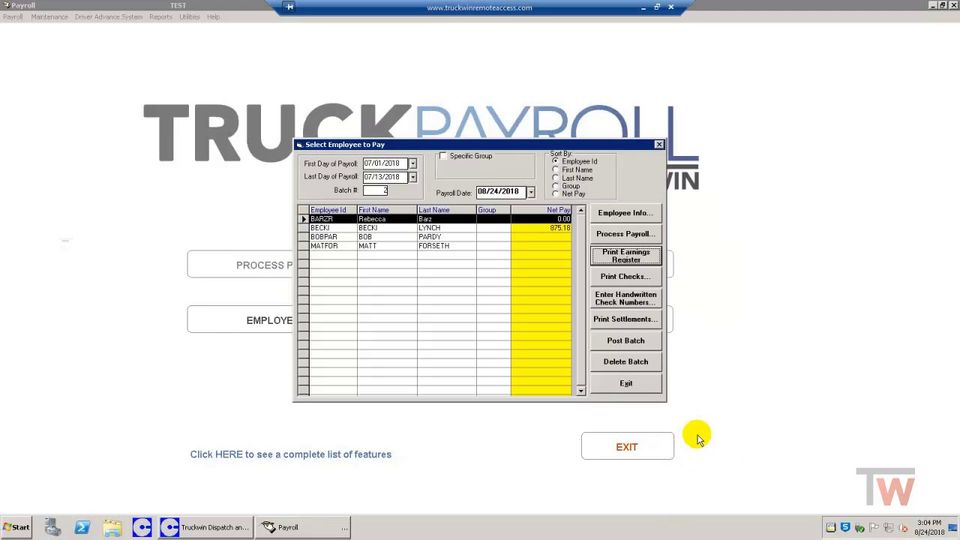 TruckWin Screenshot 1