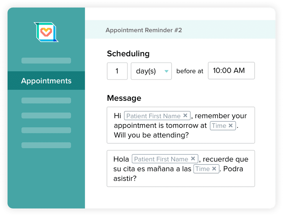 CareMessage Screenshot 2