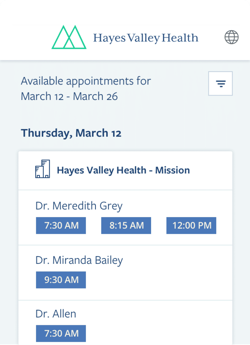 Luma Health Screenshot 1
