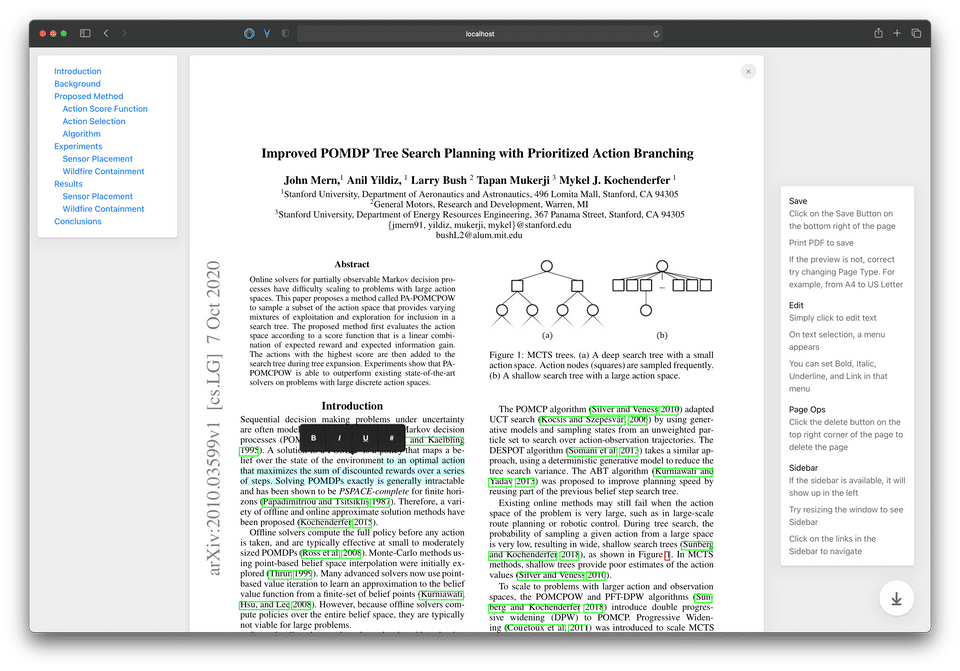 SimPDF Screenshot 1