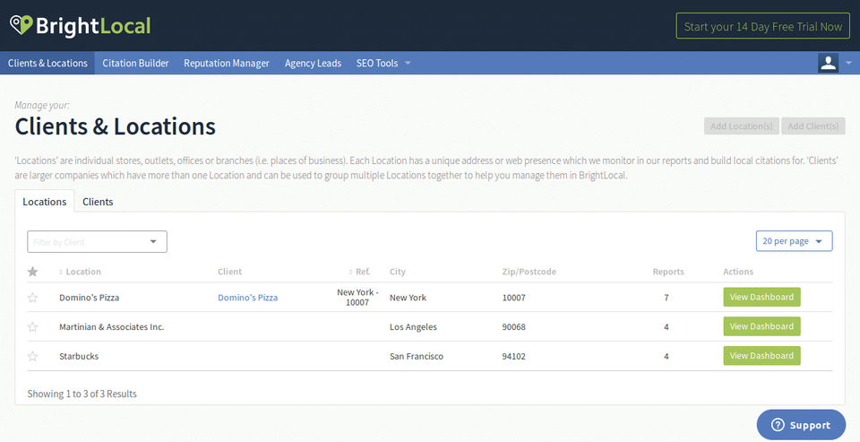 BrightLocal Screenshot 7