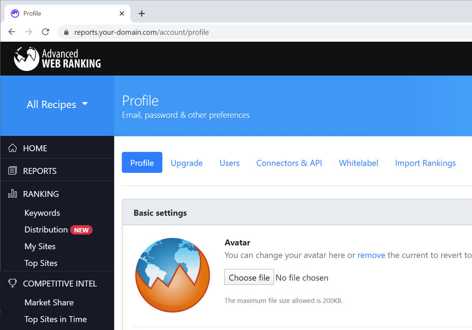 Advanced Web Ranking Screenshot 4