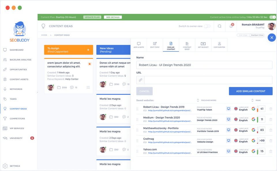 SEO Buddy Screenshot 2