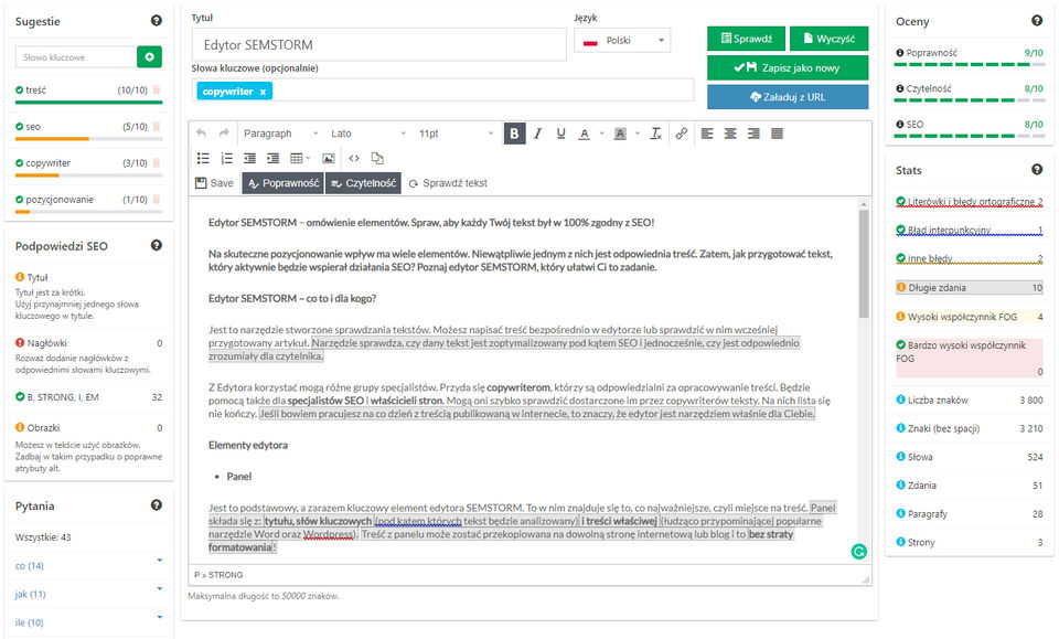 SEMSTORM Screenshot 2
