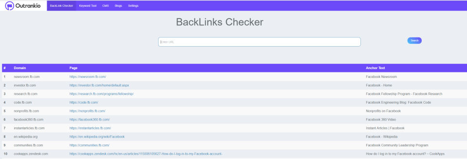 Outrankio Screenshot 1