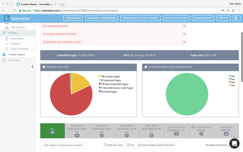 SEOmator Screenshot 3