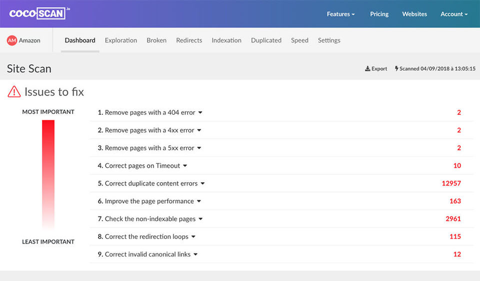 CocoScan Screenshot 2