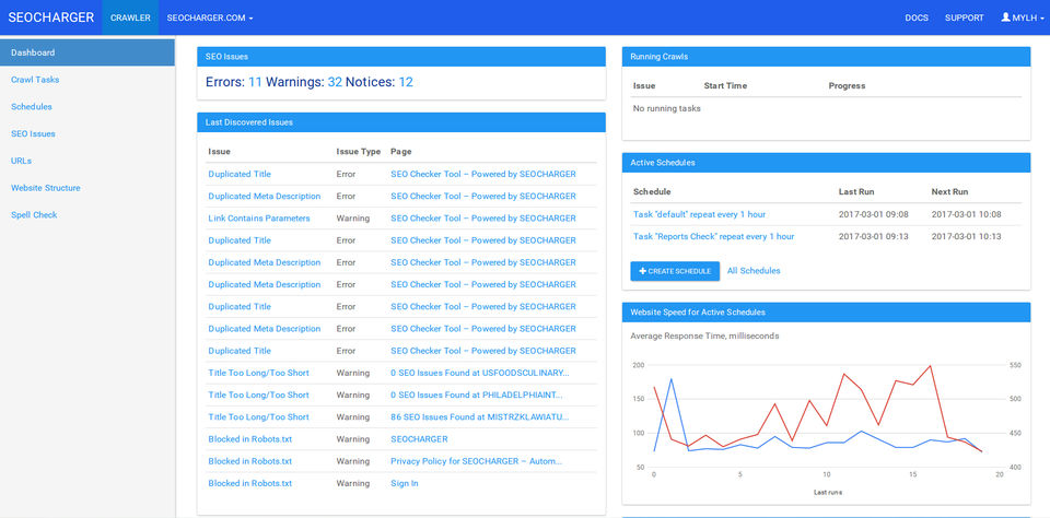 SEOCHARGER Screenshot 1