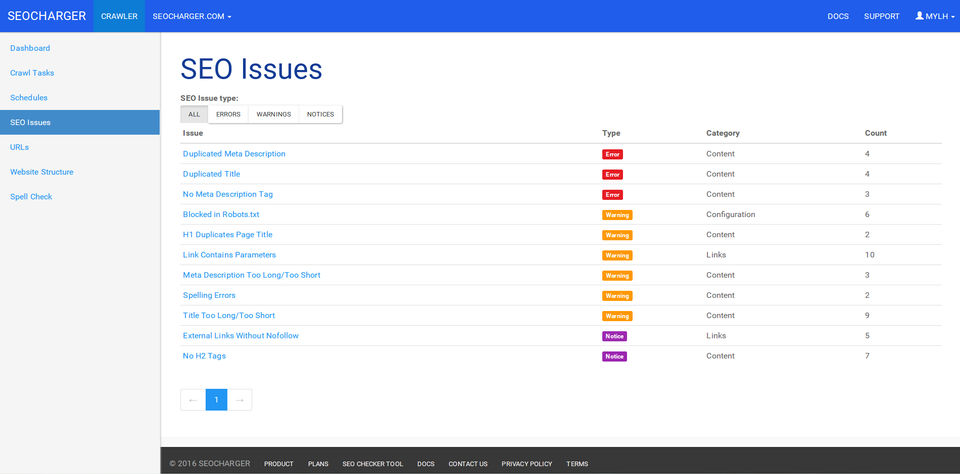 SEOCHARGER Screenshot 3