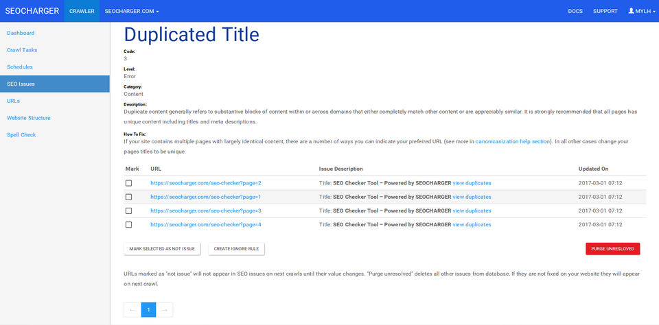 SEOCHARGER Screenshot 4