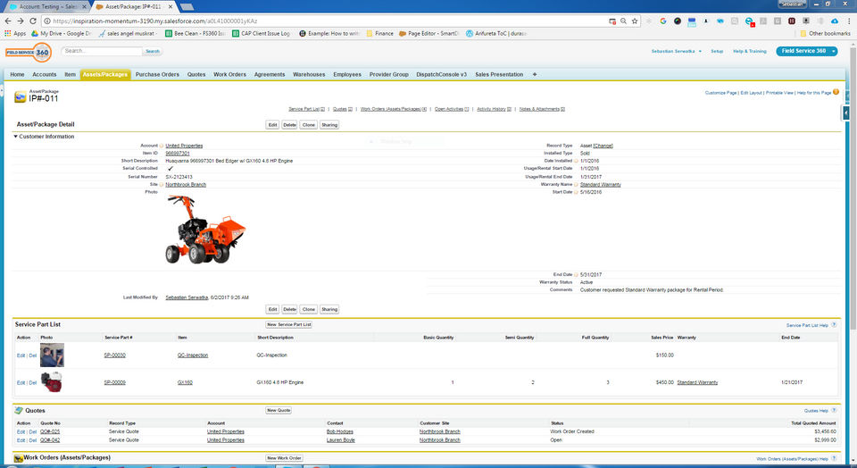 BiznusSoft Field Service Screenshot 5