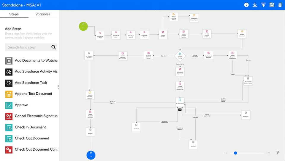 DocuSign CLM Screenshot 2