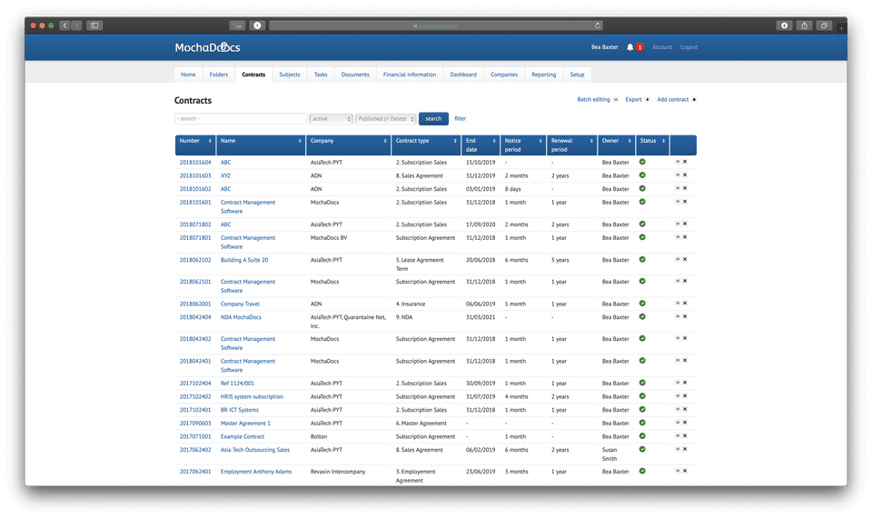 MochaDocs Screenshot 2