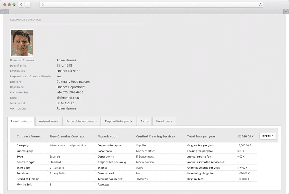 Contractpedia Screenshot 5