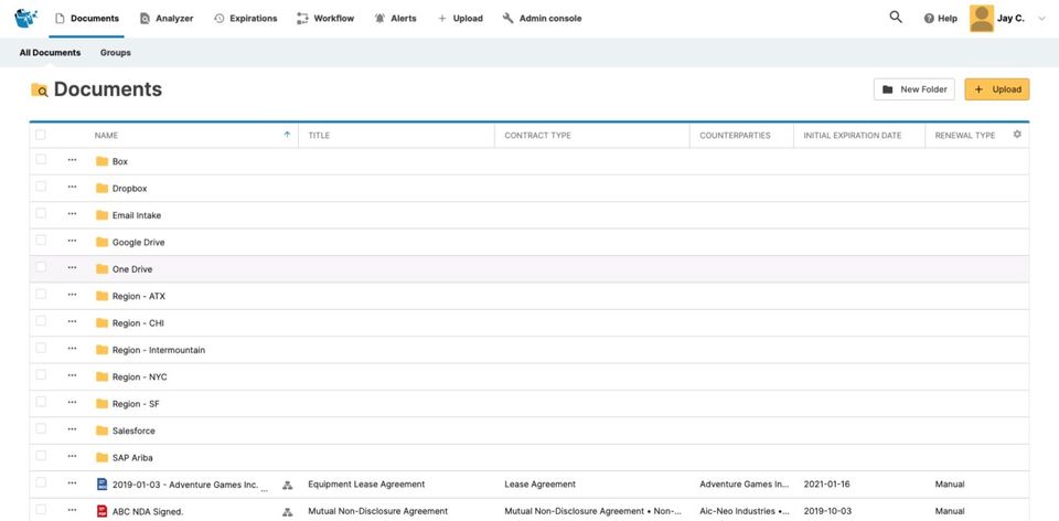 Evisort Screenshot 1