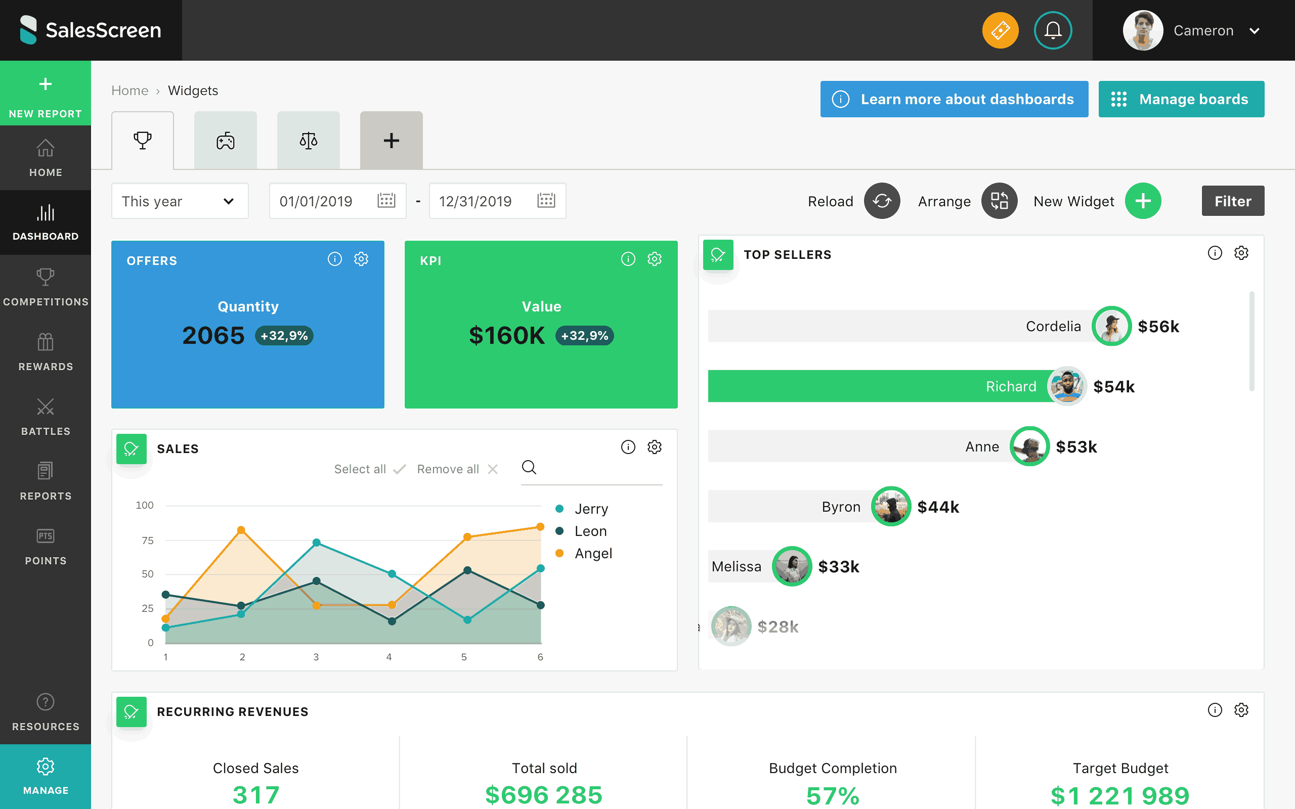 SalesScreen Screenshot 1