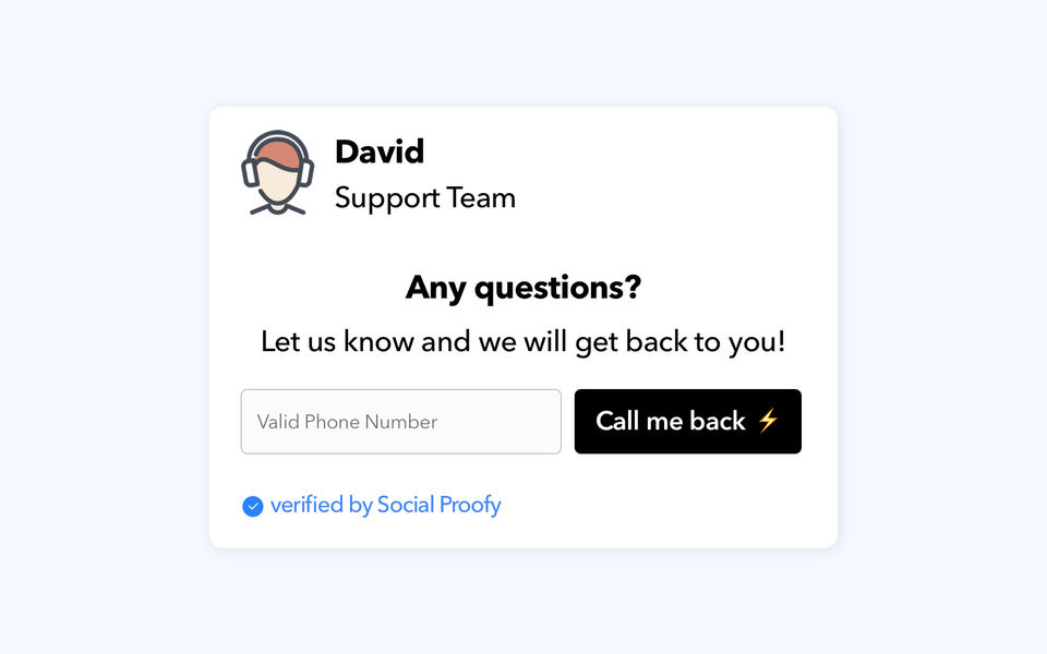 Social Proofy Screenshot 3